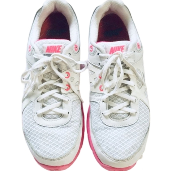 Nike Lunar Forever White Pink Running Shoes Sneakers Women's 8 - Picture 2 of 12